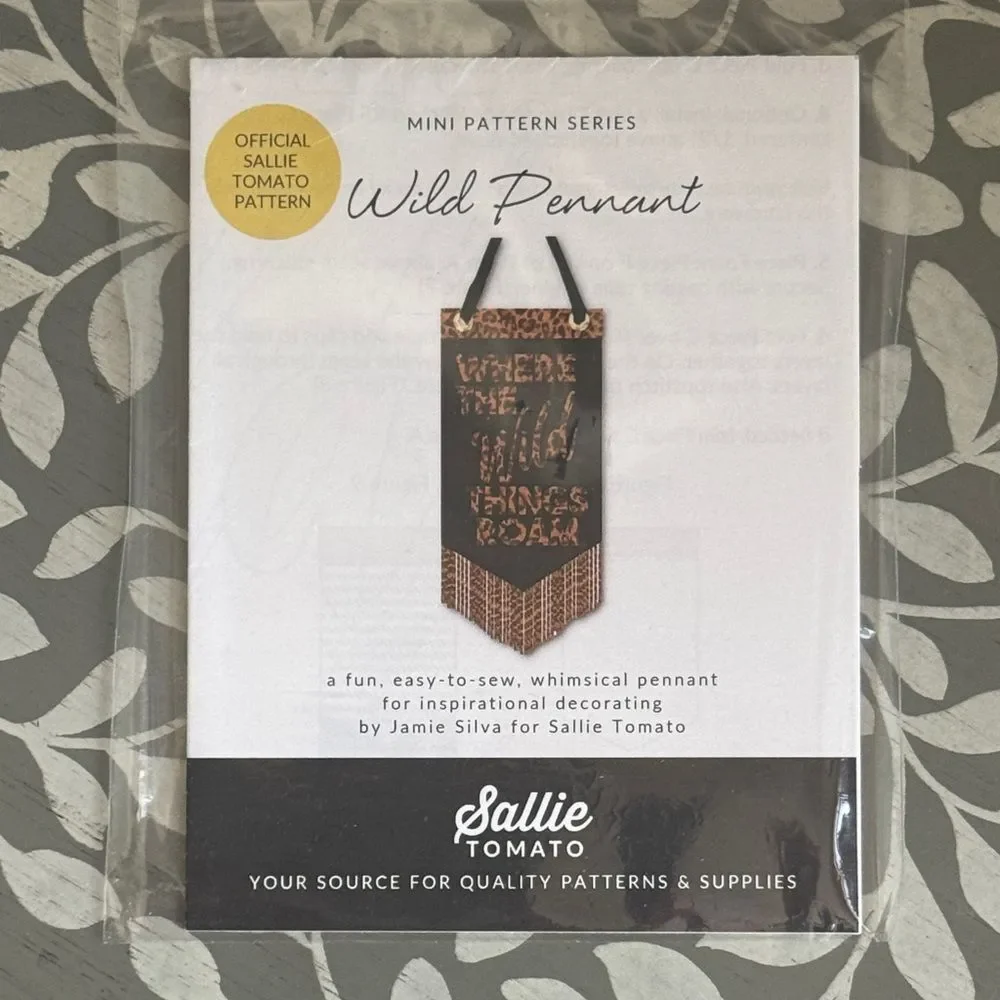 Sallie Tomato Wild Pennant Pattern